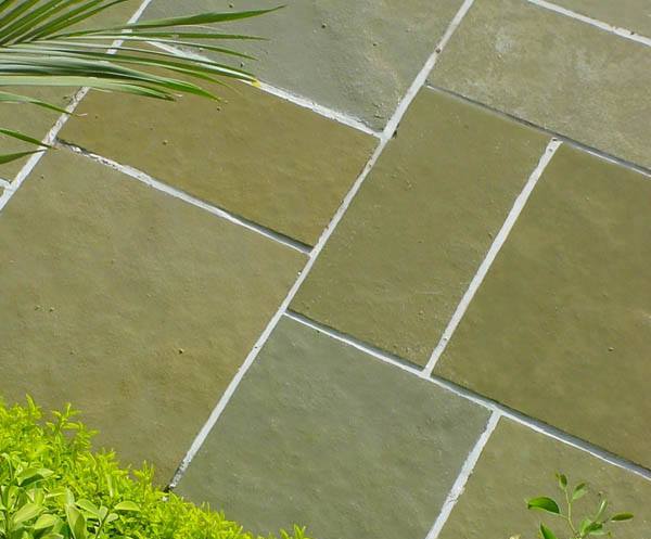 Indian Brown Limestone flooring , paving honed and natural tiles and pavers